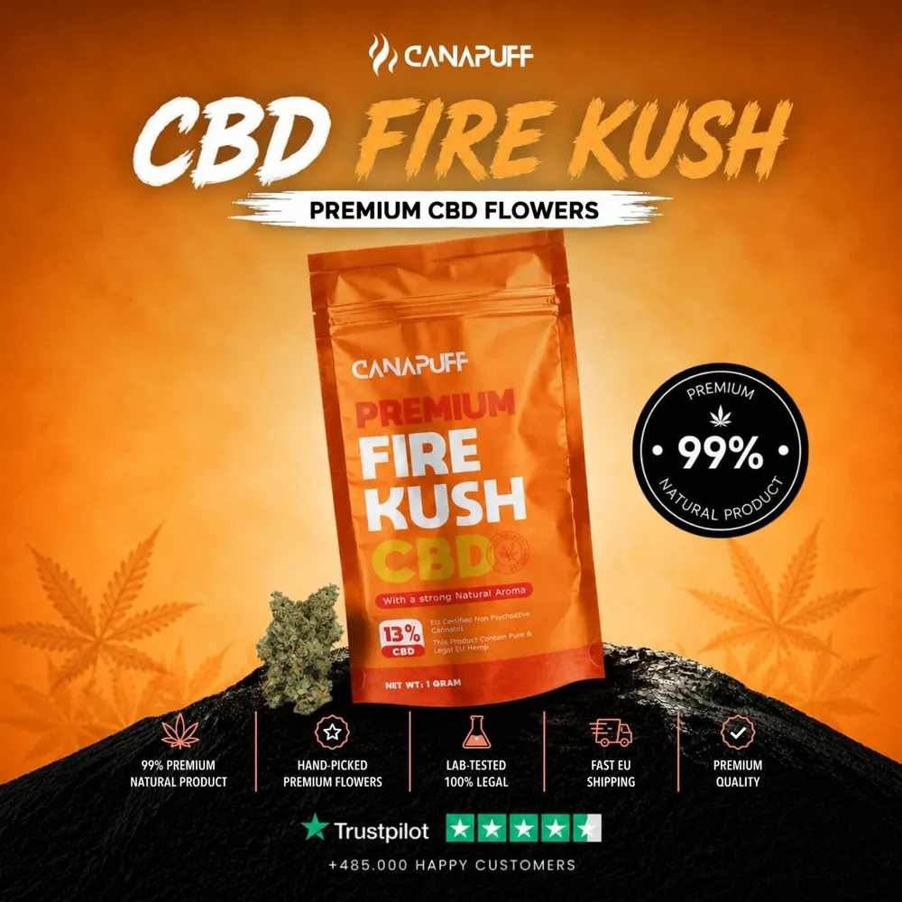 CBD květy Fire Kush 13%