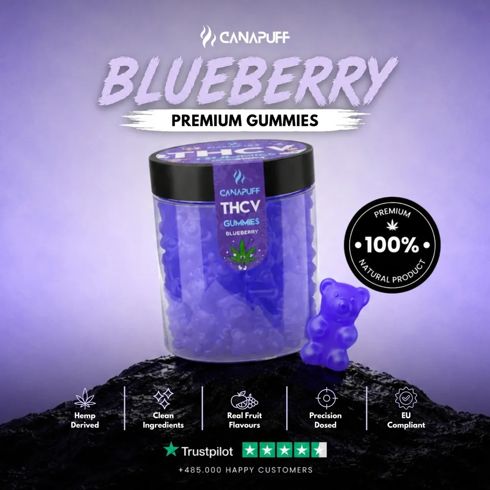 THCv gummies Blueberry
