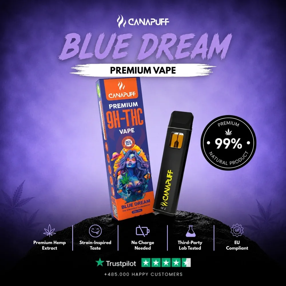 9H-THC vape Blue Dream 95% 1 ml