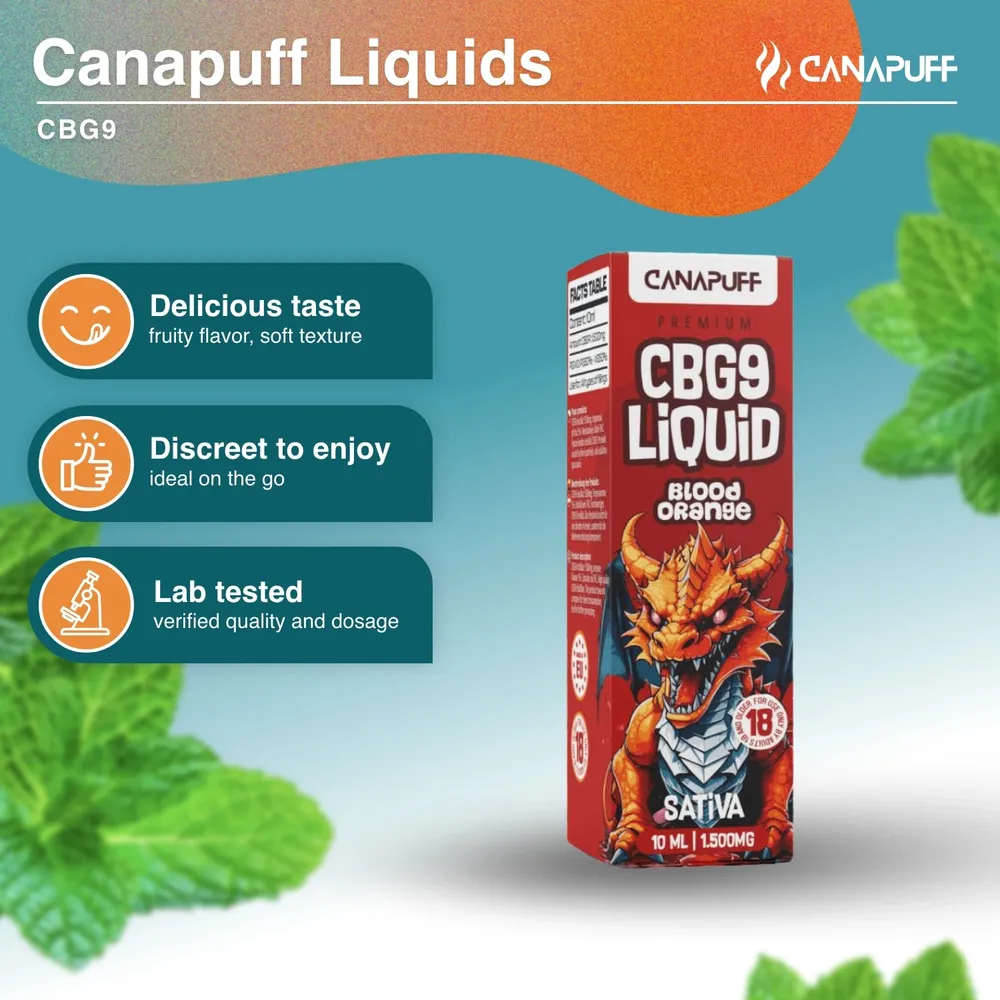 CBG9 liquid Blood Orange 1500 mg