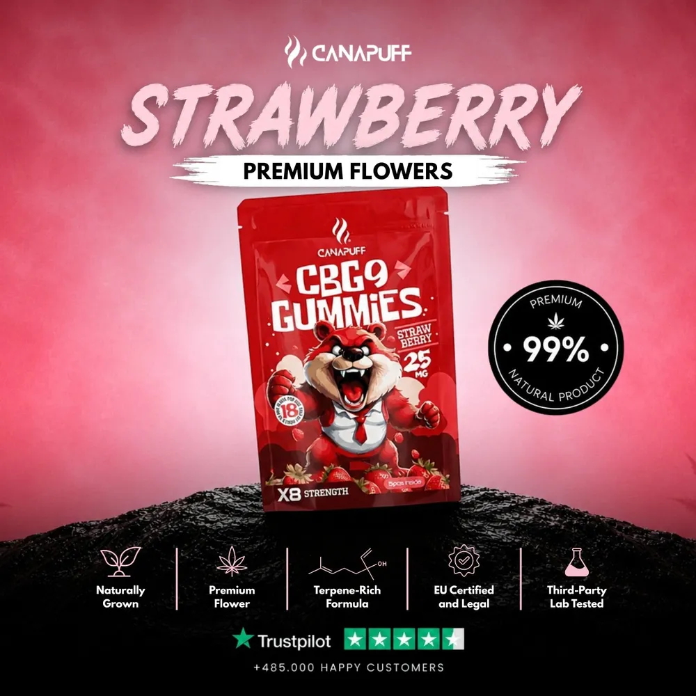 CBG9 gummies Strawberry