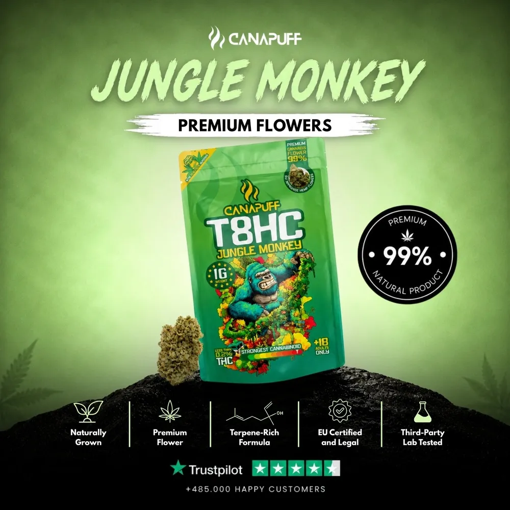 T8HC květy Jungle Monkey 99%