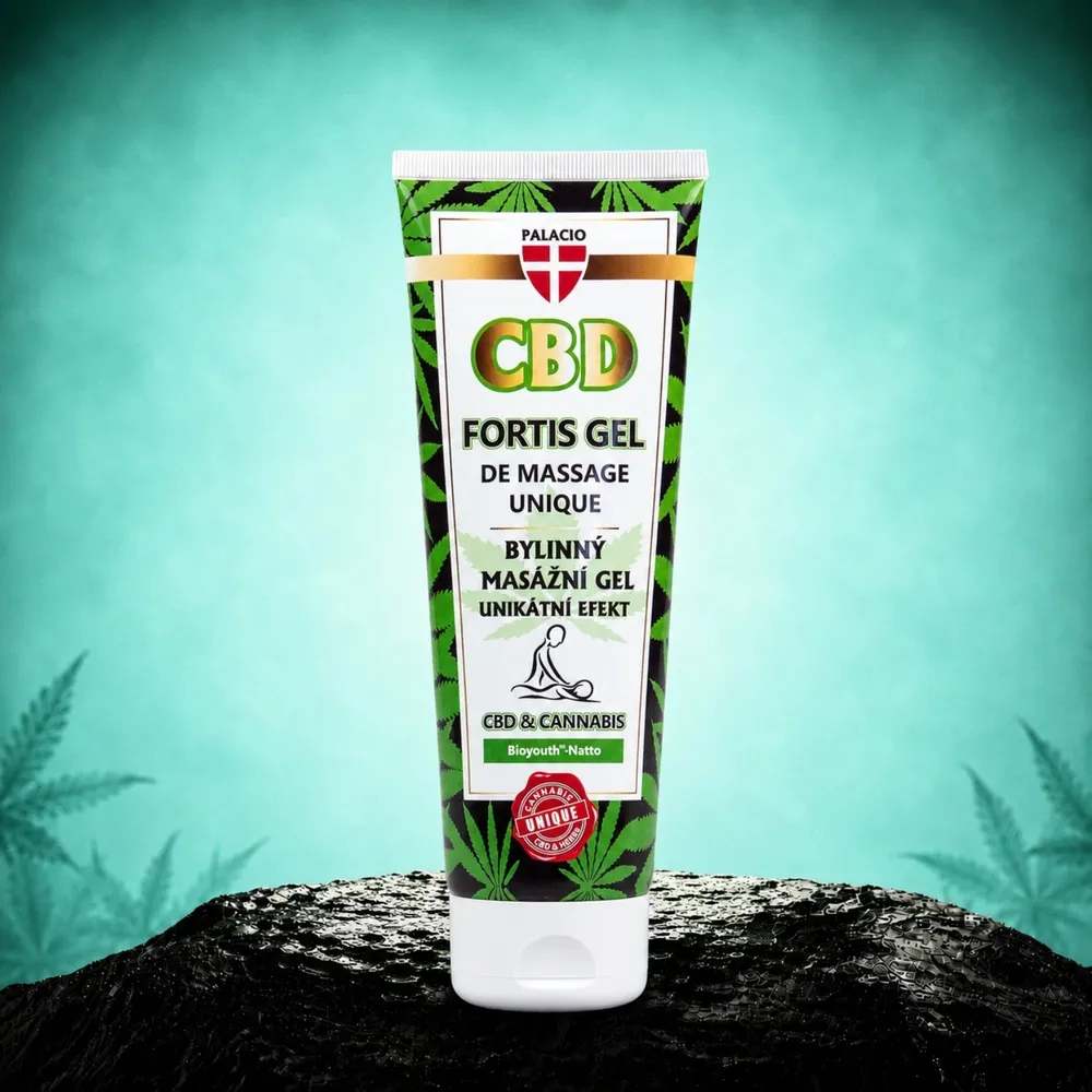 Palacio CBD Fortis unikátní masážní gel 200ml