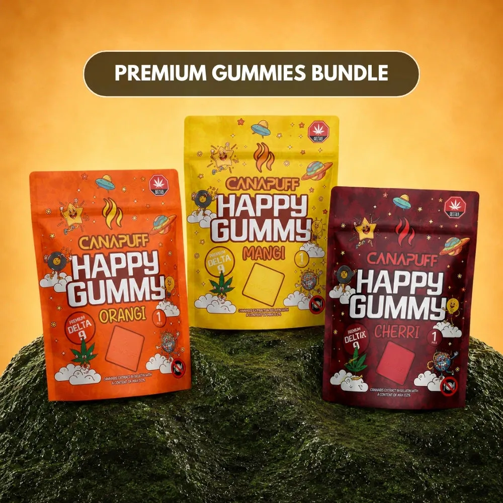 Prémiové Gummies Bundle (3×5 ks)