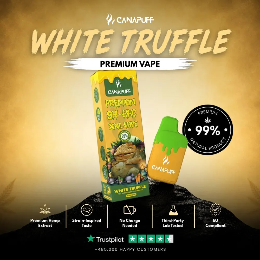 9H-HHC XXL vape White Truffle 99% 2 ml