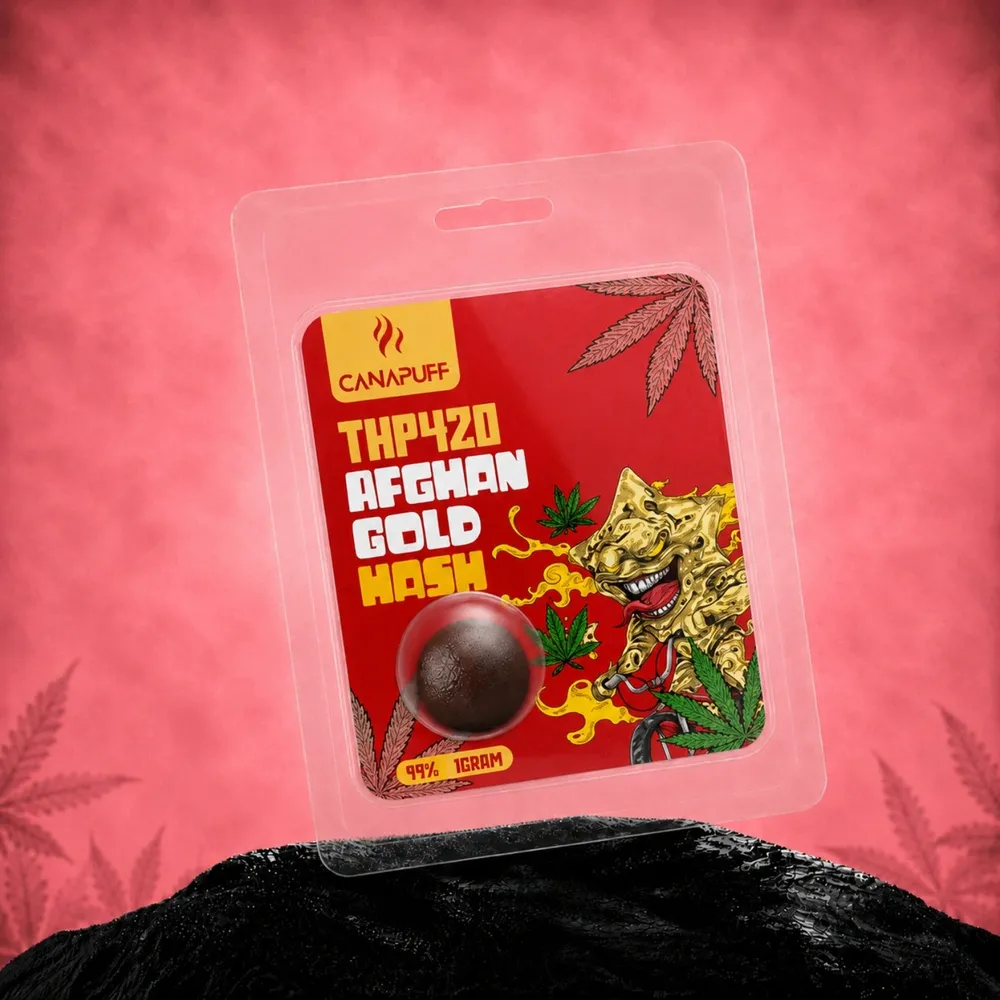 THP420 hash Afghan Gold 99%