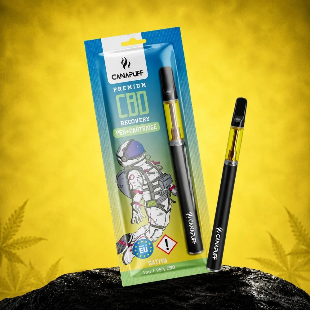 CBD pen + cartridge Recovery 95%