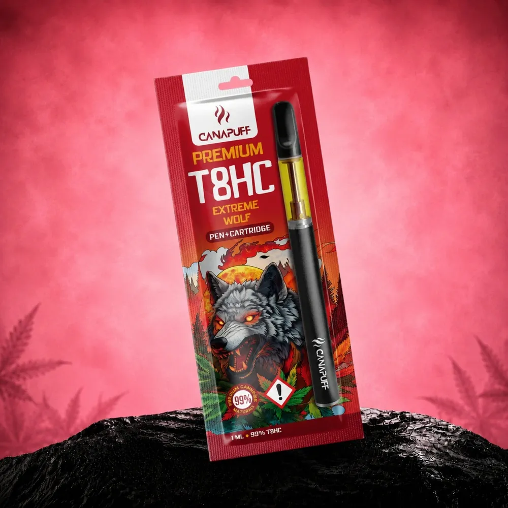 T8HC pen + cartridge Extreme Wolf 99%