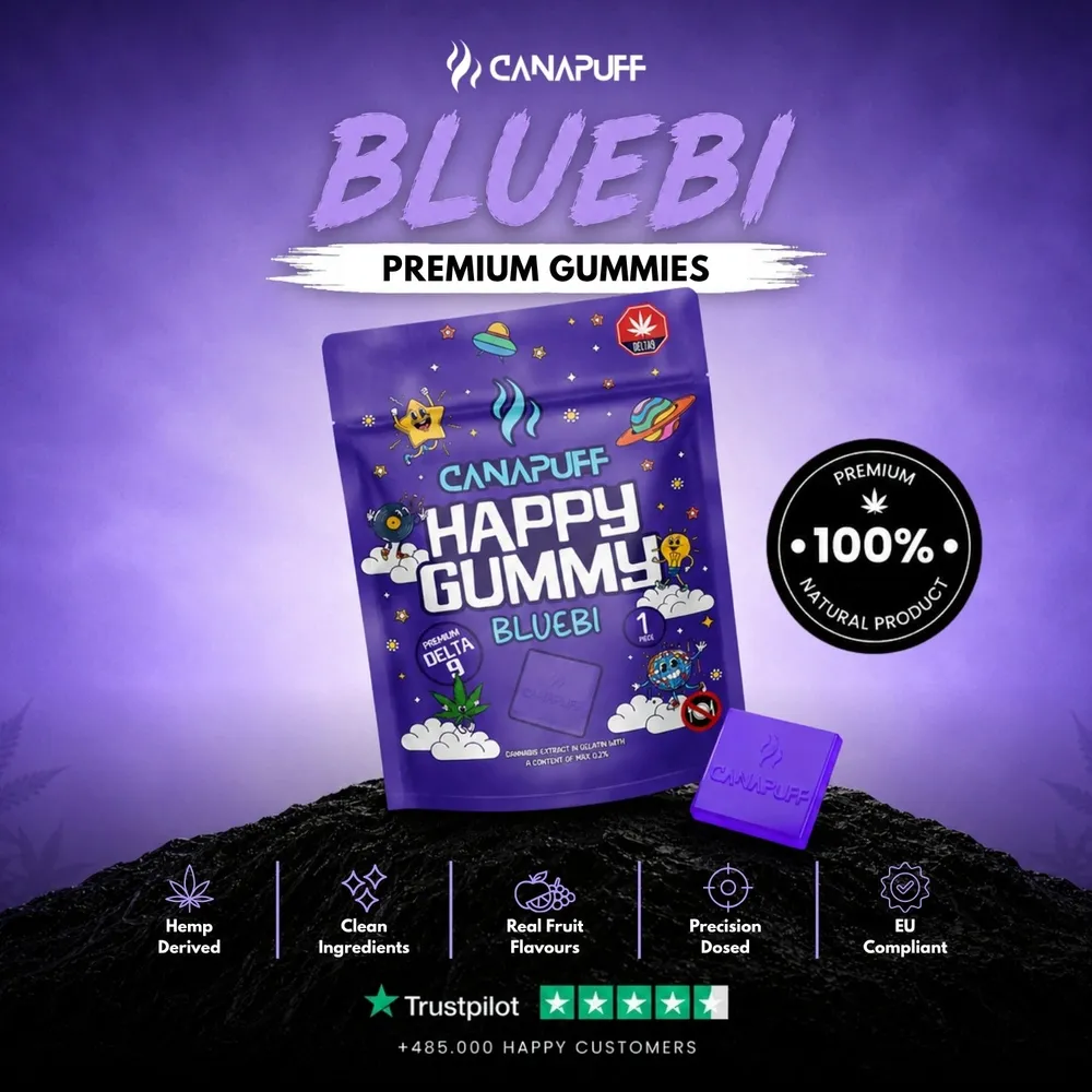 Happy Gummy Bluebi