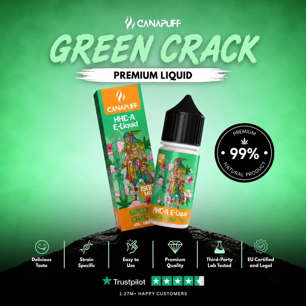 HHC-A liquid Green Crack 1500 mg