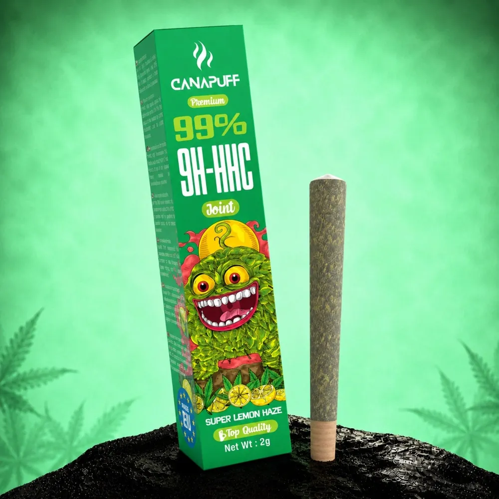 9H-HHC joint Super Lemon Haze 99%