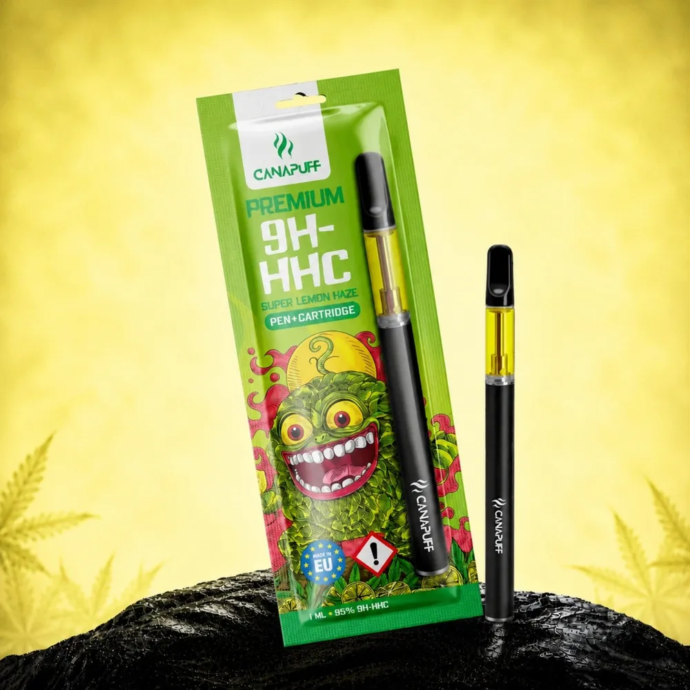 9H-HHC pen + cartridge Super Lemon Haze 95%