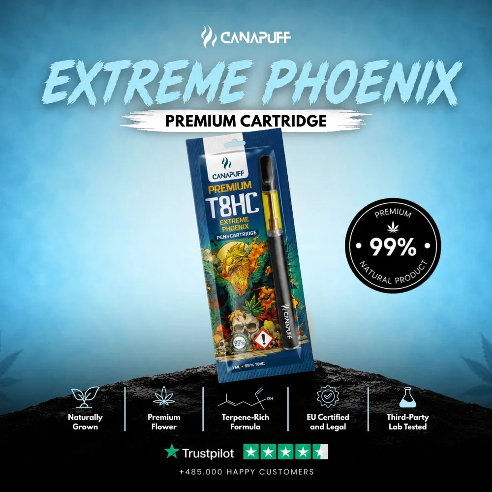 T8HC pen + cartridge Extreme Phoenix 99%