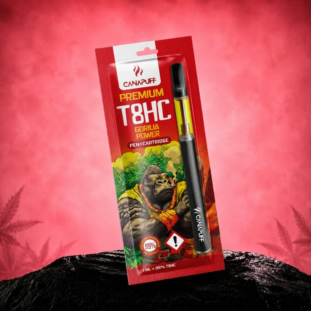 T8HC pen + cartridge Gorilla Power 99%