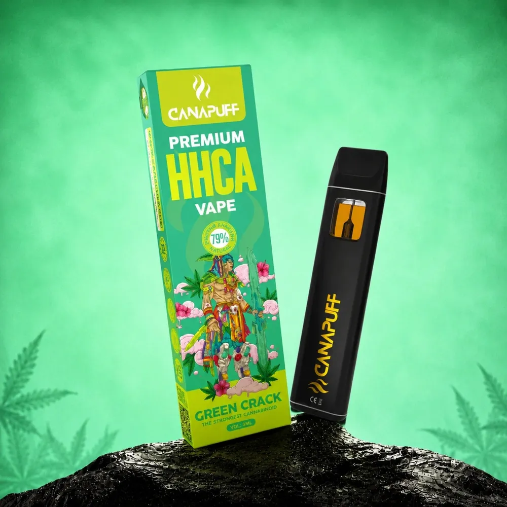 HHC-A vape Green Crack 79% 1 ml