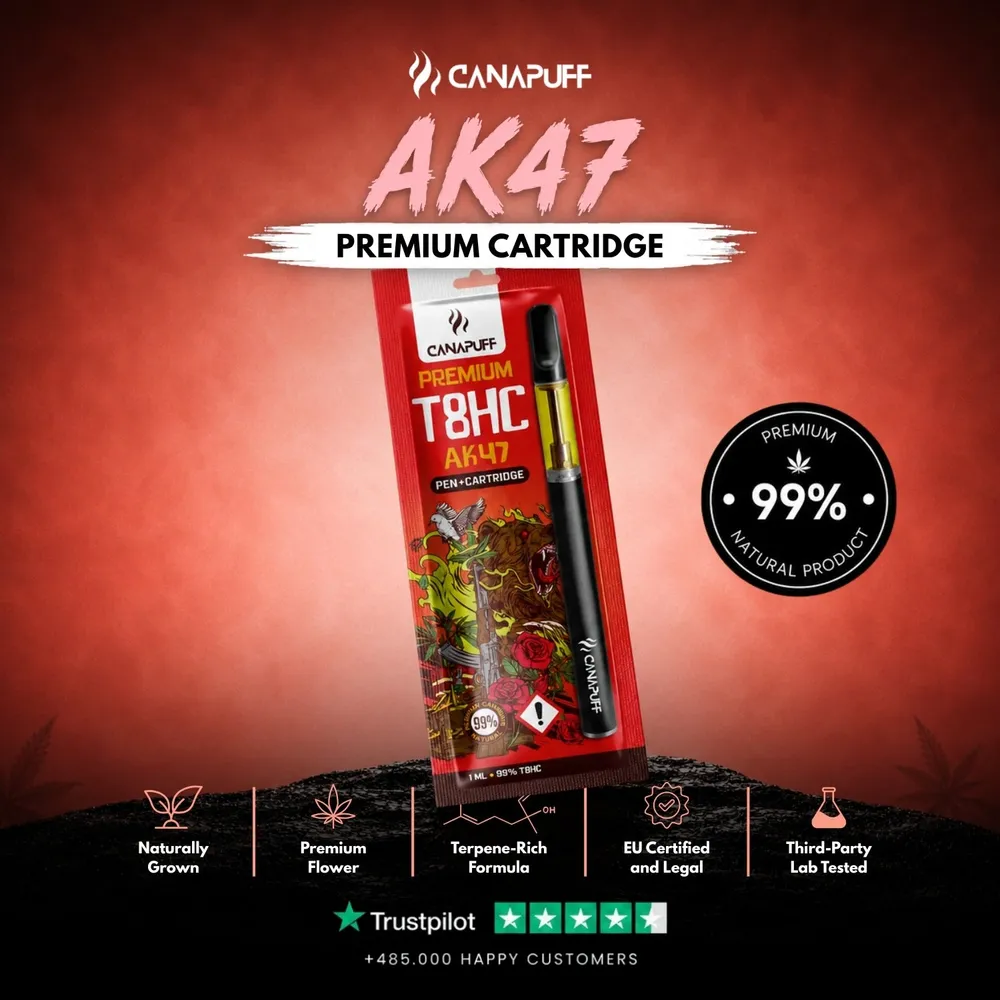 T8HC pen + cartridge AK47 99%