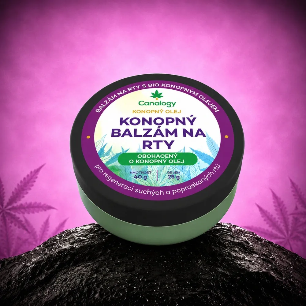 Canalogy konopný balzám na rty