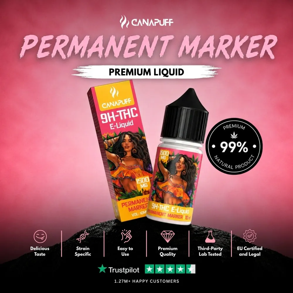 9H-THC liquid Permanent Marker 1500 mg