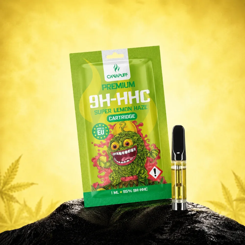 9H-HHC cartridge Super Lemon Haze 95%
