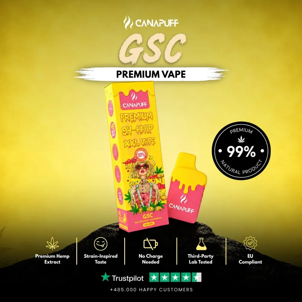 9H-HHCP XXL vape GSC 99% 2 ml