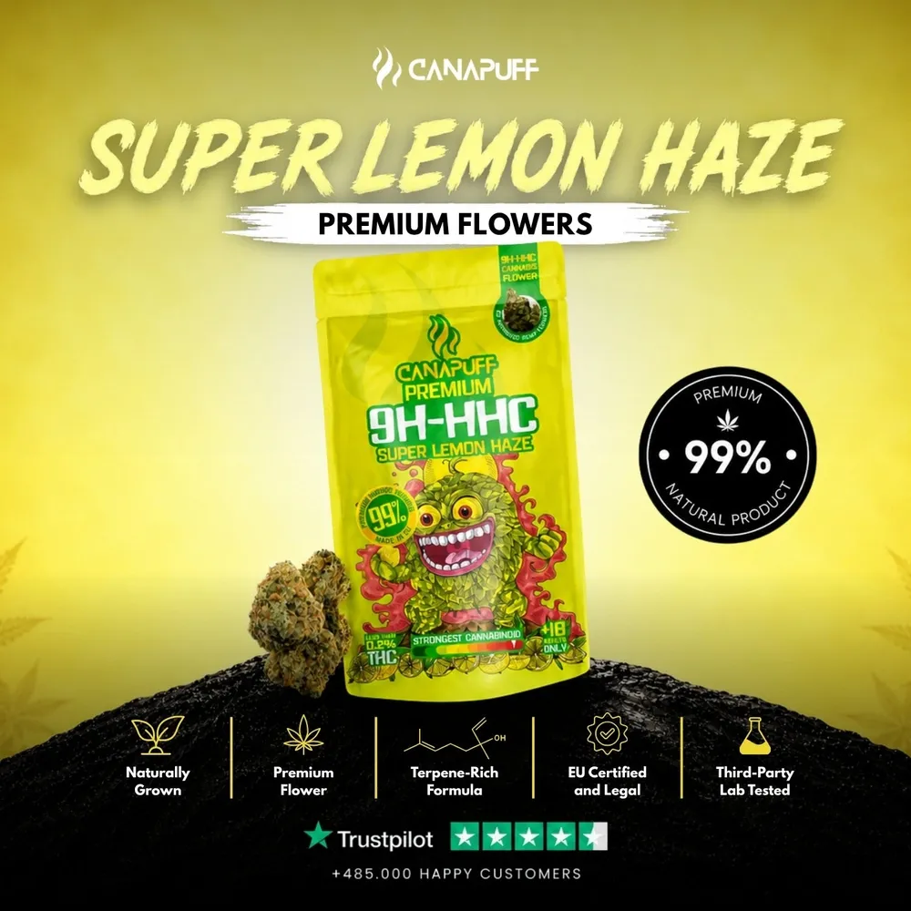 9H-HHC květy Super Lemon Haze 99%