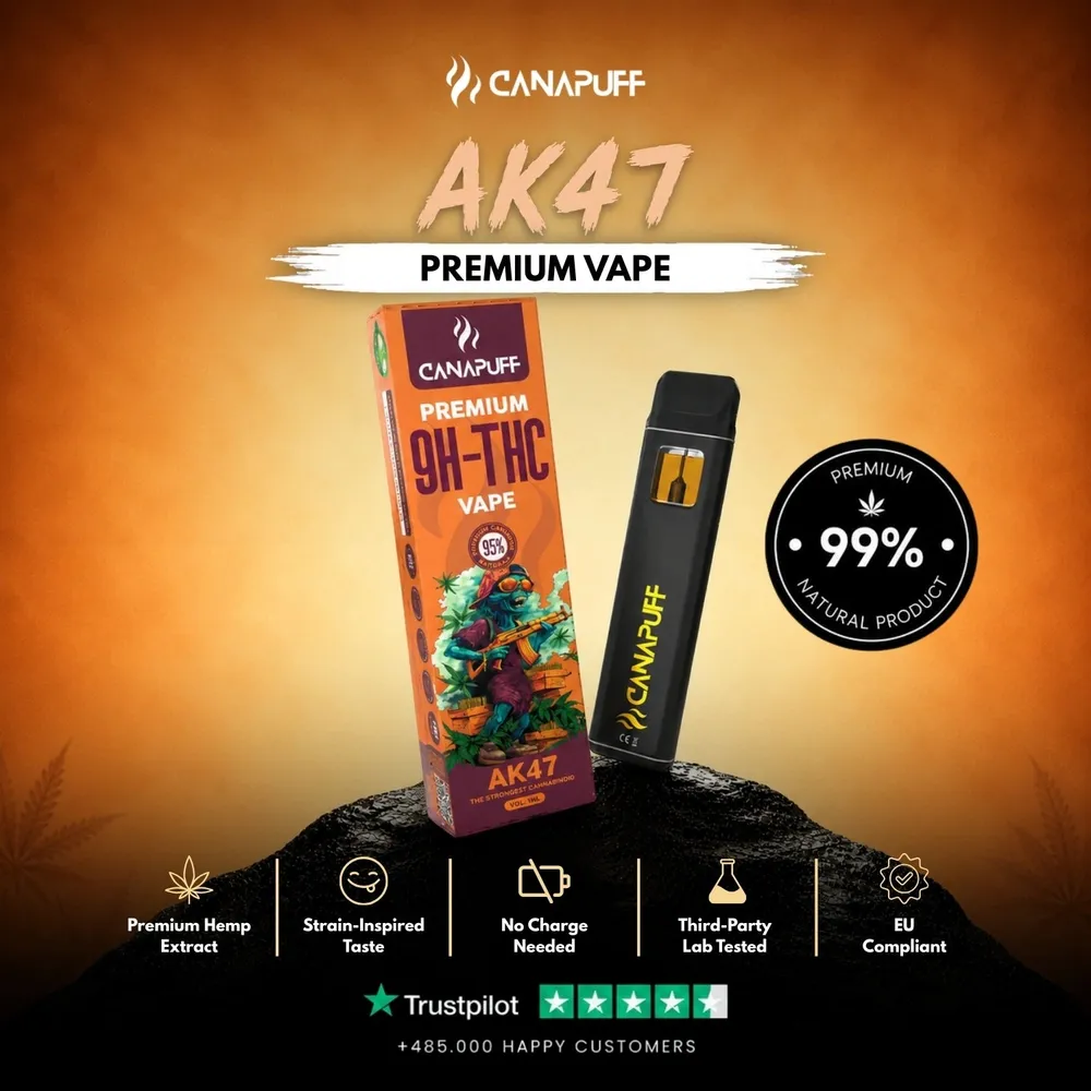 9H-THC vape AK47 95% 1 ml