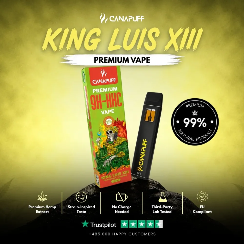 9H-HHC vape King Luis XIII 95% 1 ml