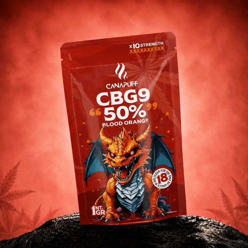 CBG9 květy Blood Orange 50%