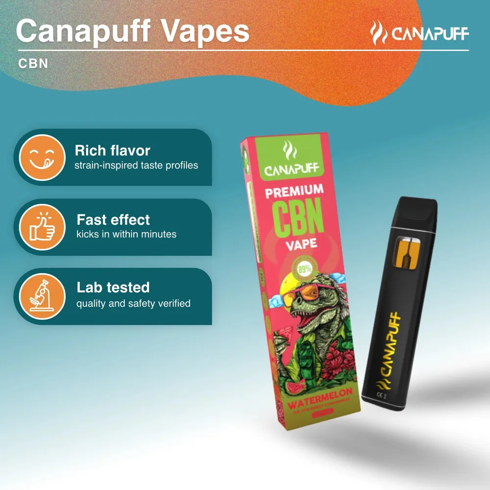 CBN vape Watermelon 89% 1 ml
