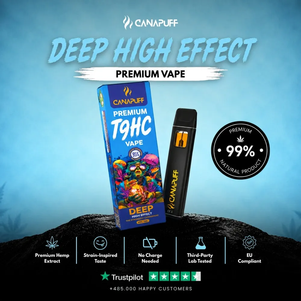 T9HC vape Deep 95% 1 ml