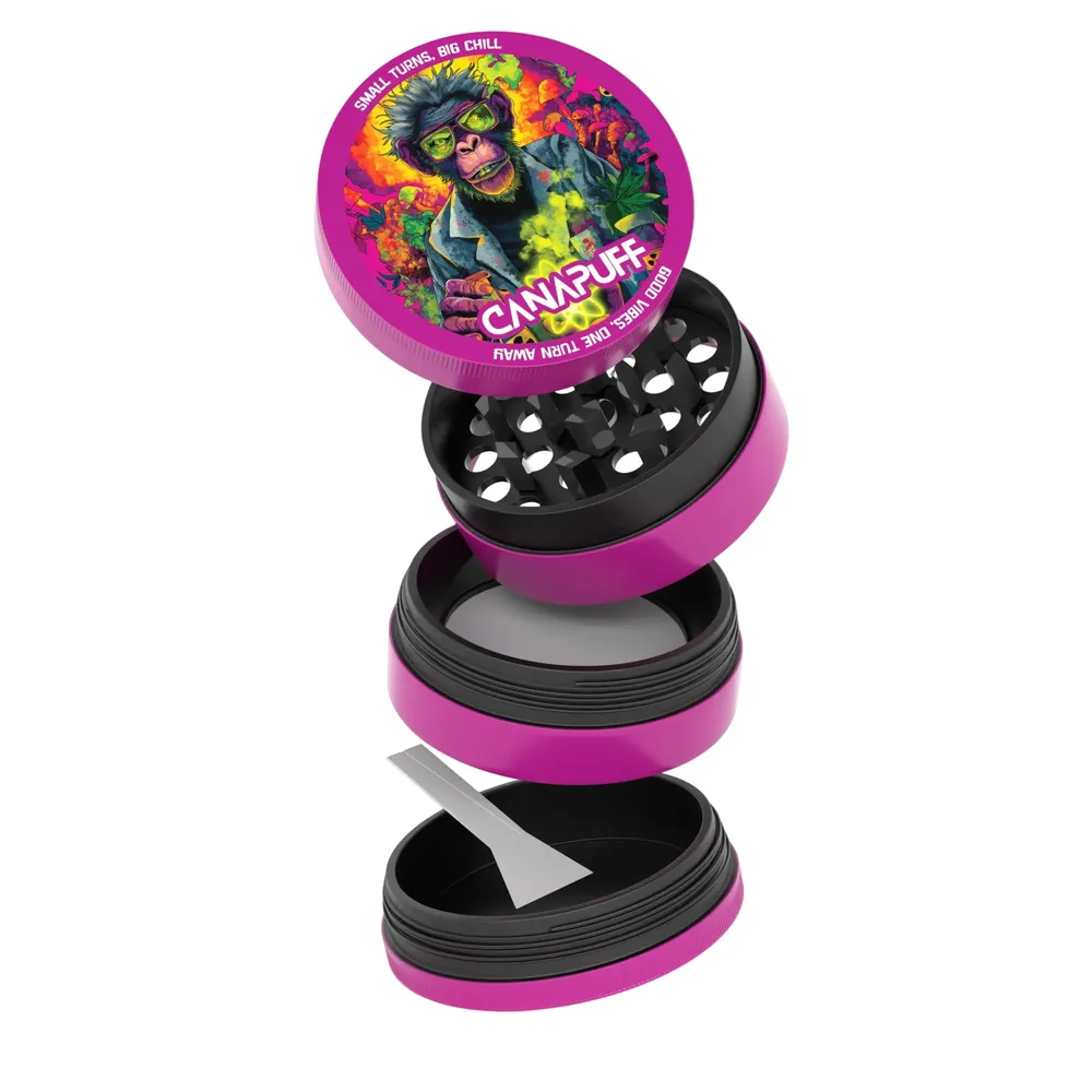 Kovový grinder Atomic Monkey