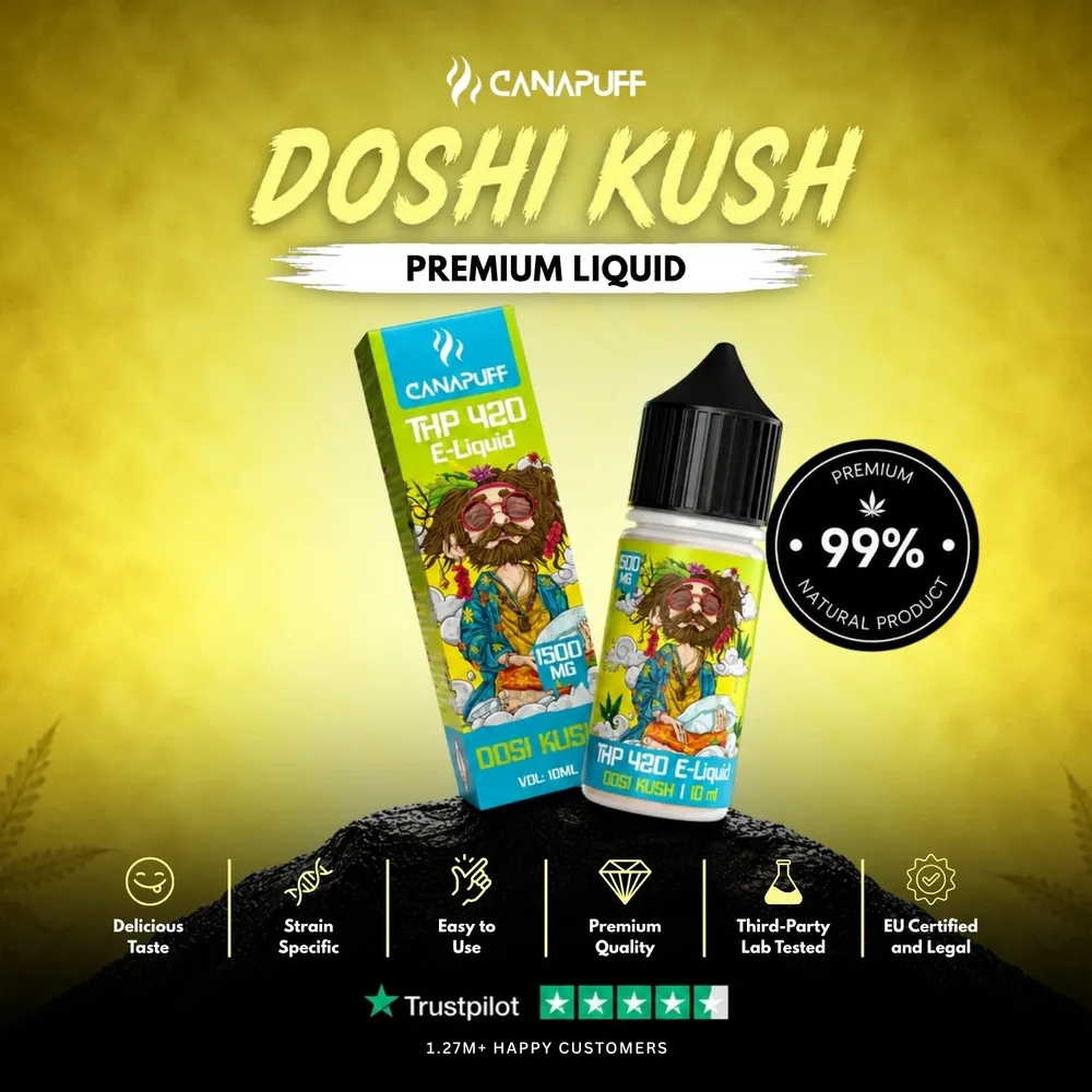 THP420 liquid Dosi Kush 1500 mg