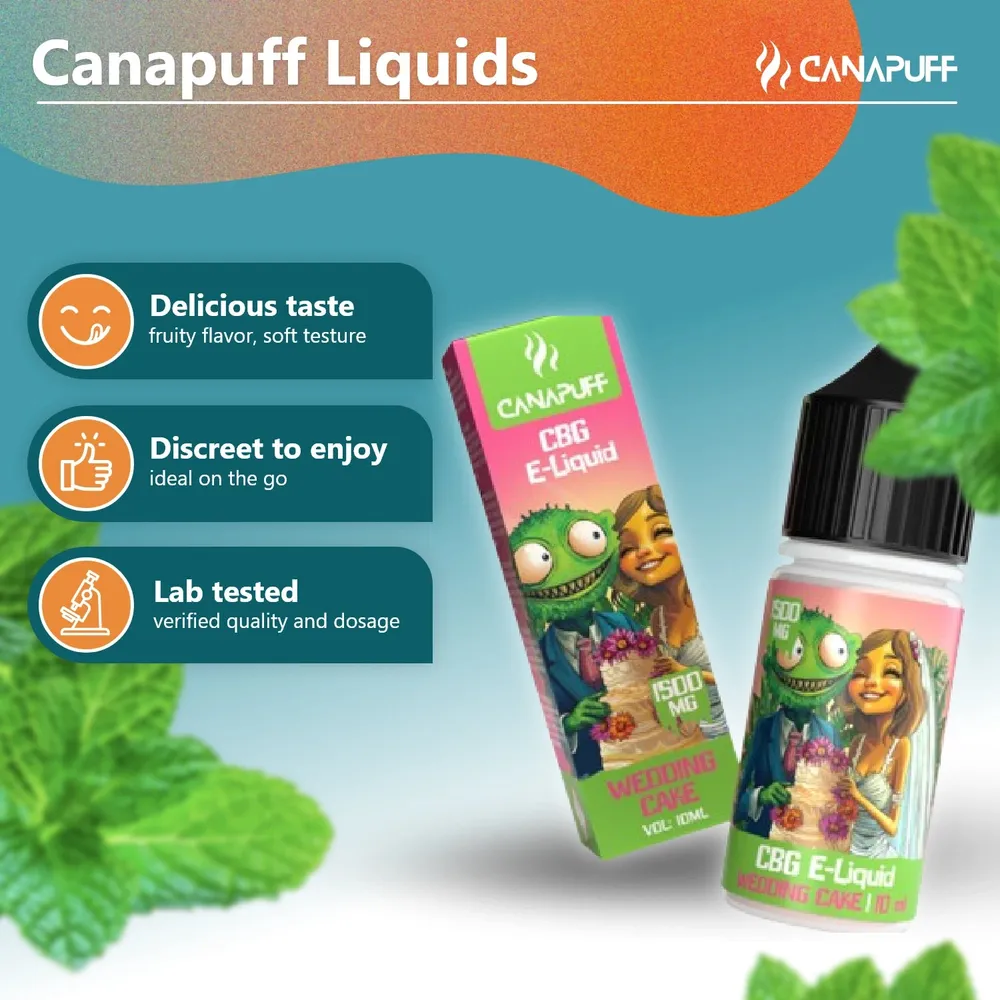 CBG liquid Wedding Cake 1500 mg