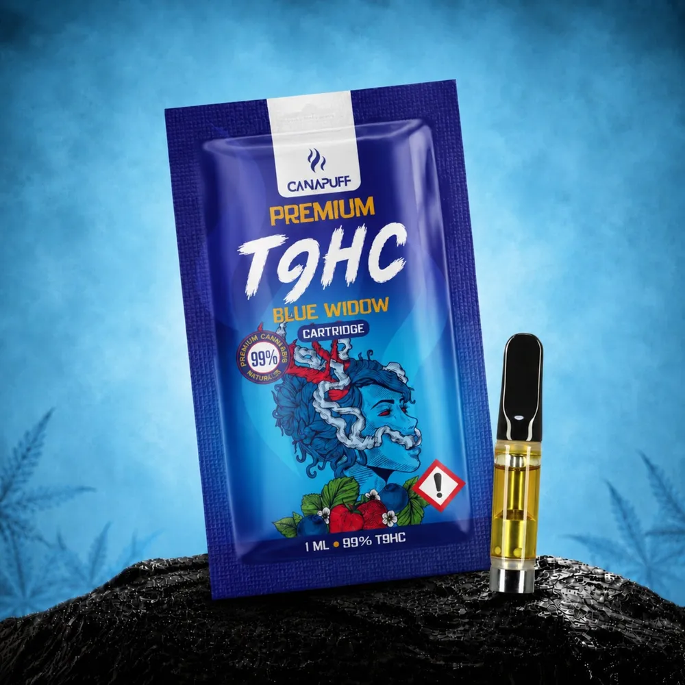 T9HC cartridge Blue Widow 99%