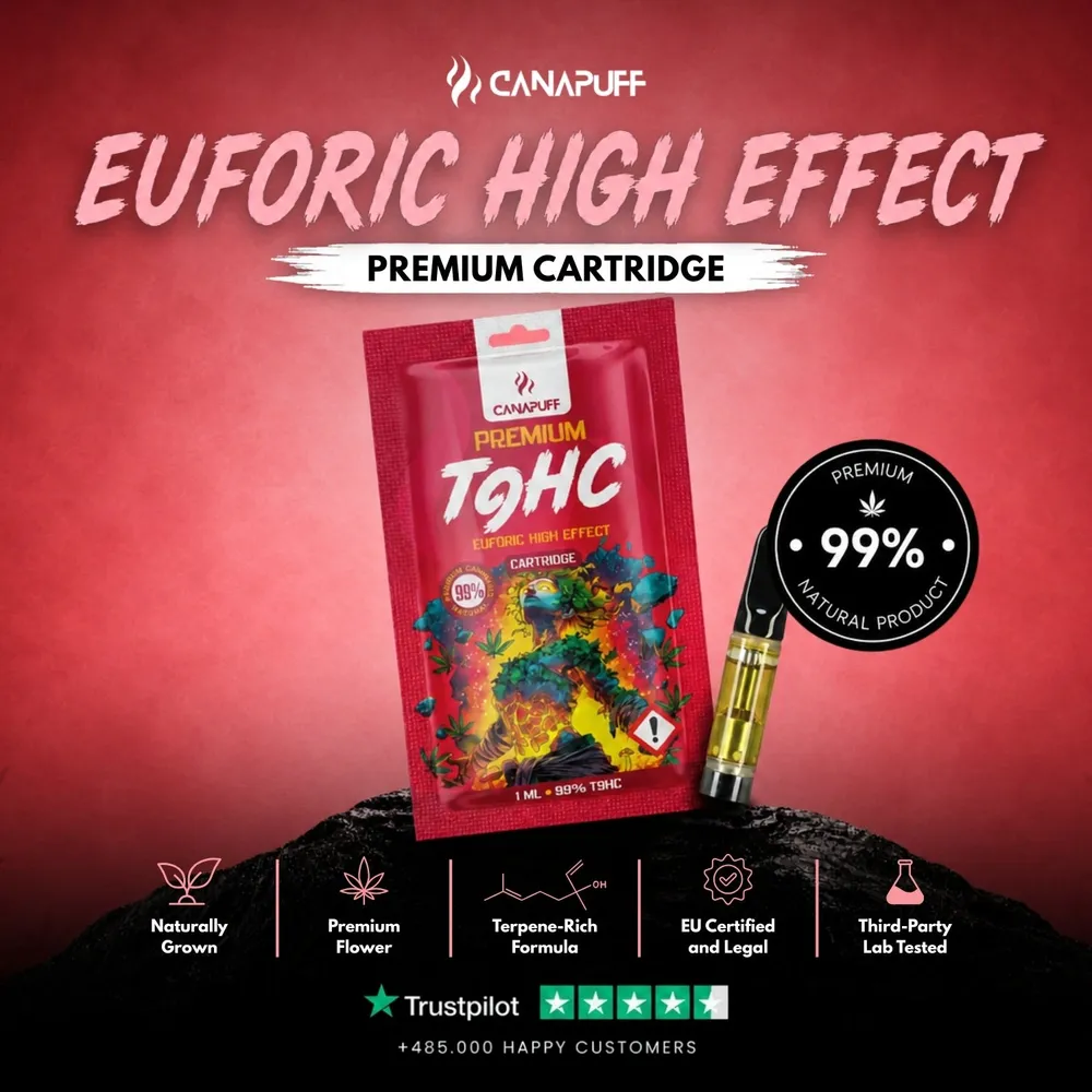 T9HC cartridge Euforic 99%