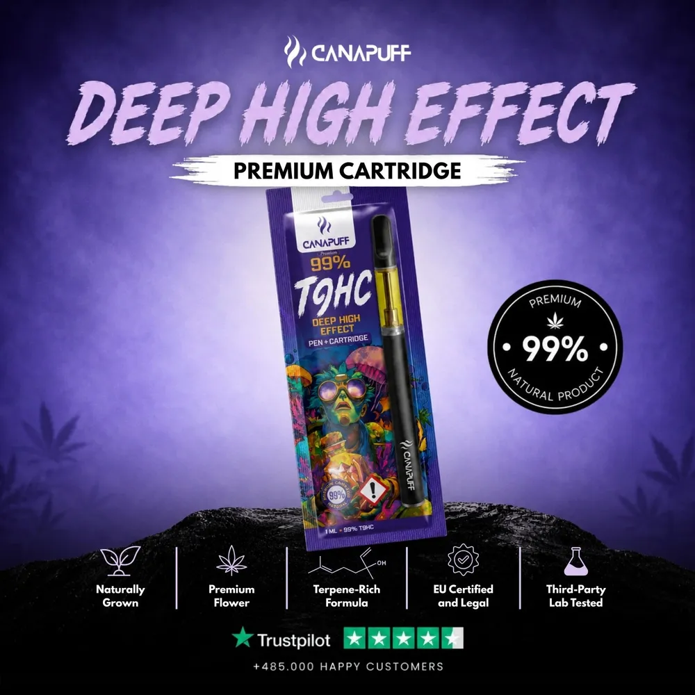 T9HC pen + cartridge Deep 99%