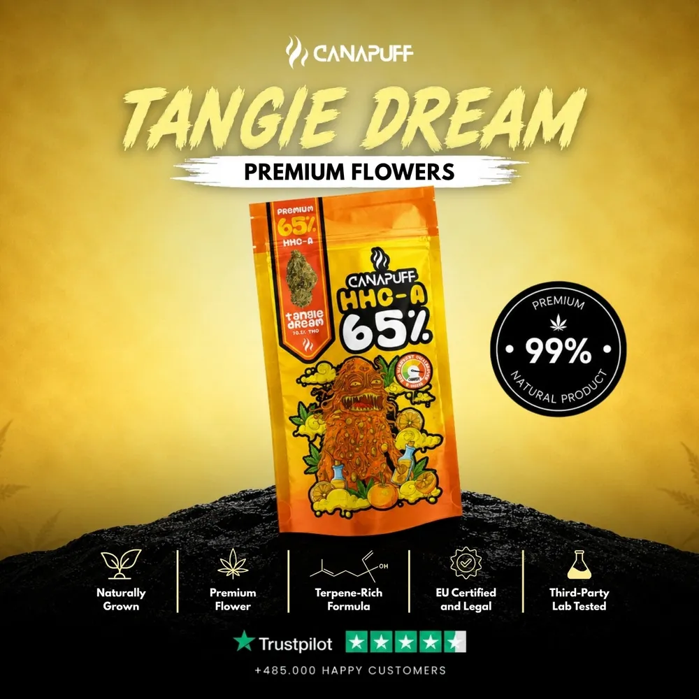 HHC-A květy Tangie Dream 65%