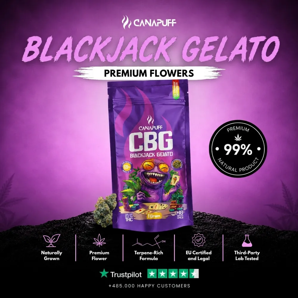 CBG květy Blackjack Gelato 69%