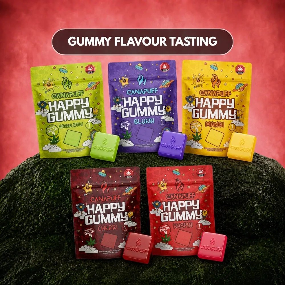 Ochutnávka příchutí Gummies