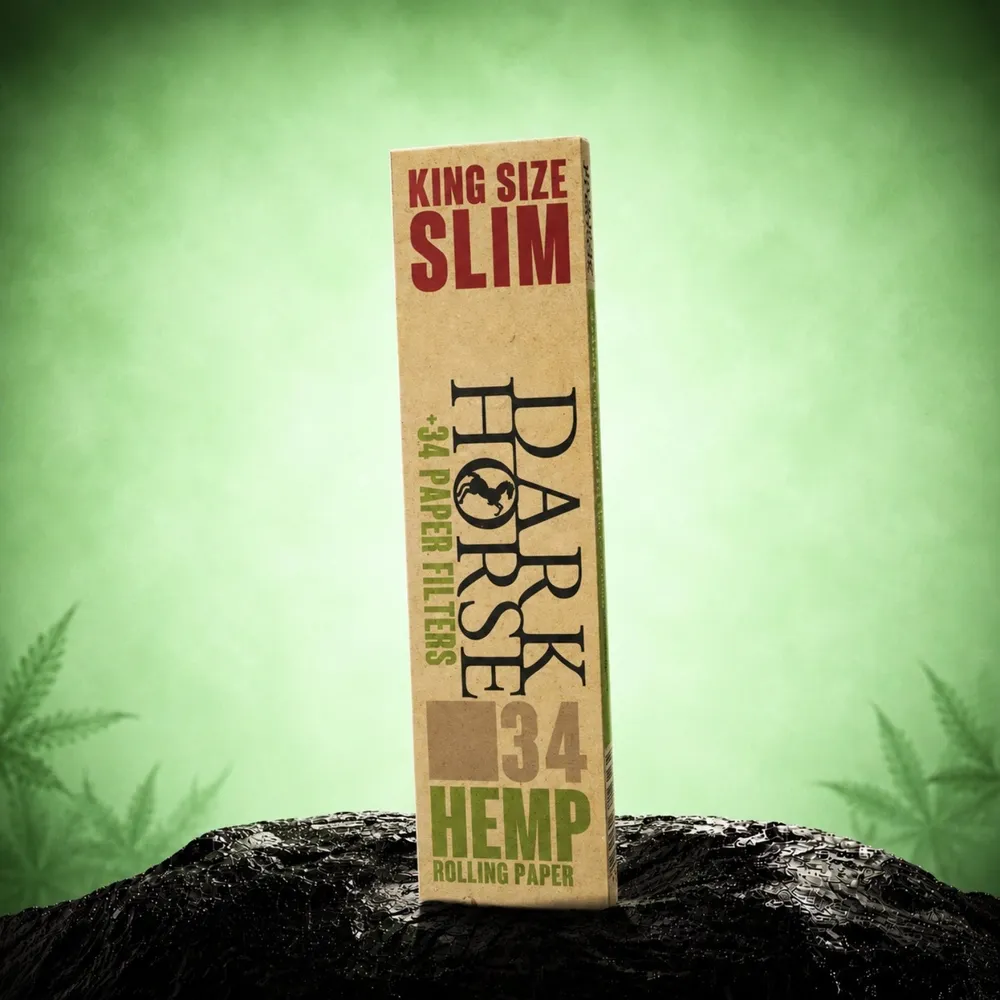 Rolling Papers Dark Horse Hemp King Size