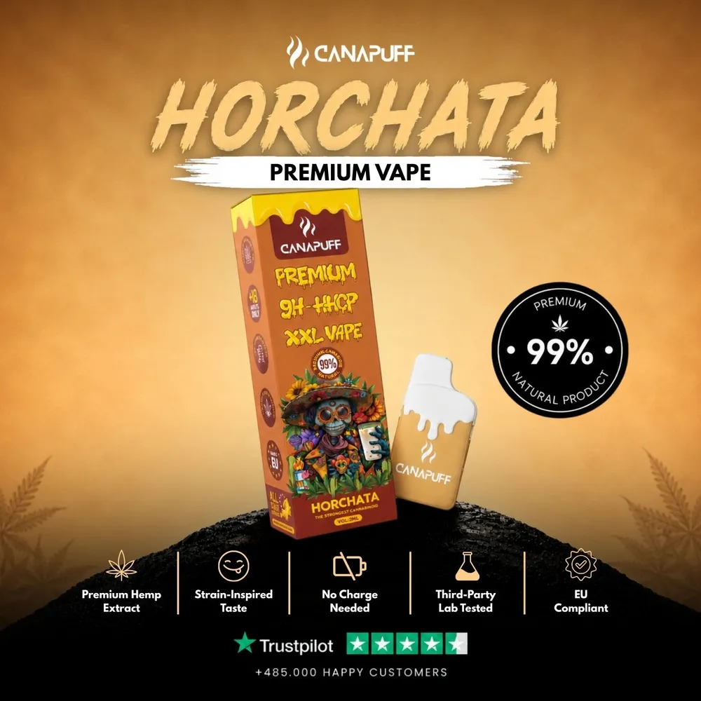 9H-HHCP XXL vape Horchata 99% 2 ml