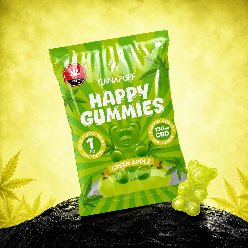 CBD gummies Green Apple