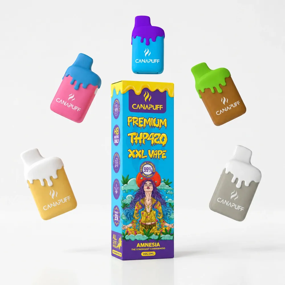 THP420 XXL vape Amnesia 99% 2 ml