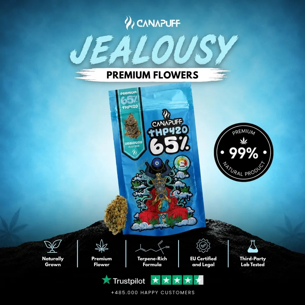 THP420 květy Jealousy 65%