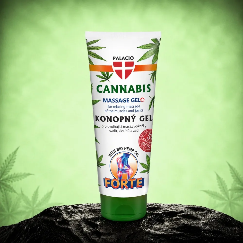 Palacio Konopný masážní gel Forte 200ml