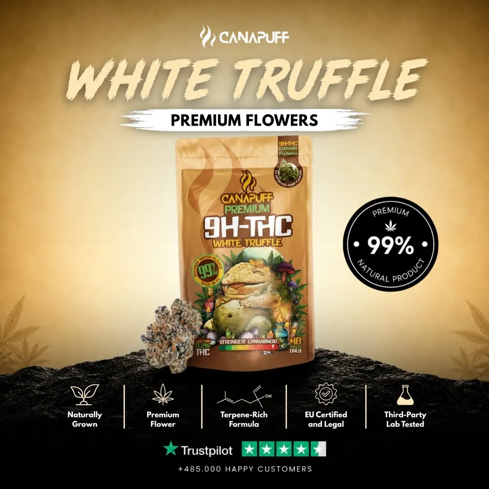 9H-THC květy White Truffle 99%