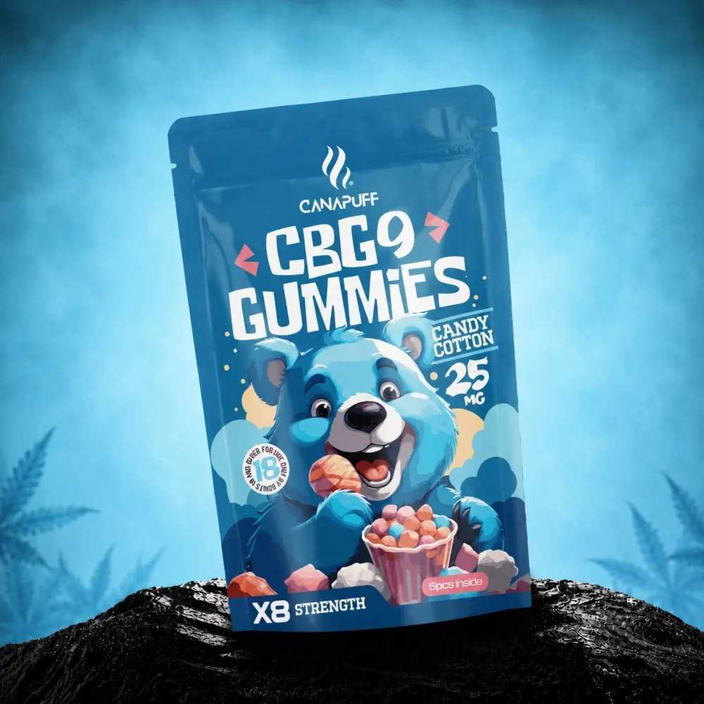 CBG9 gummies Candy Cotton