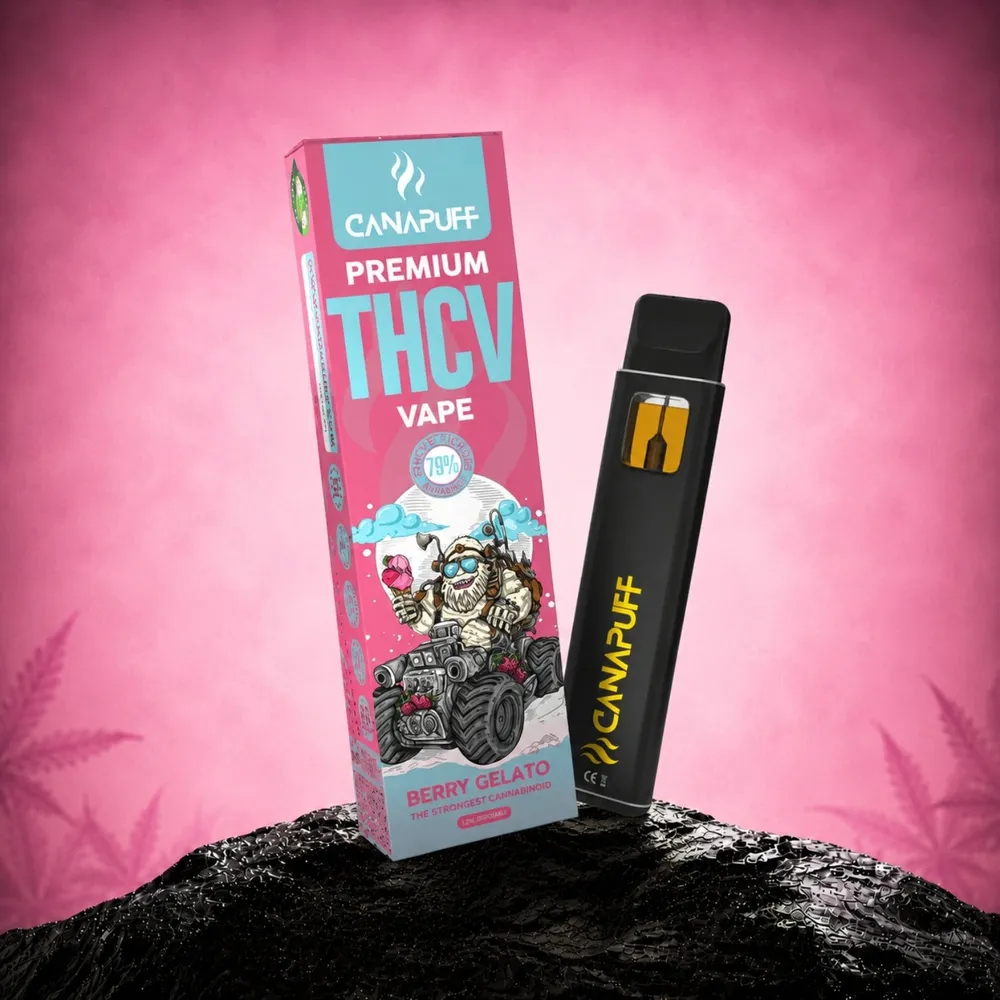 THCv vape Berry Gelato 79% 1 ml