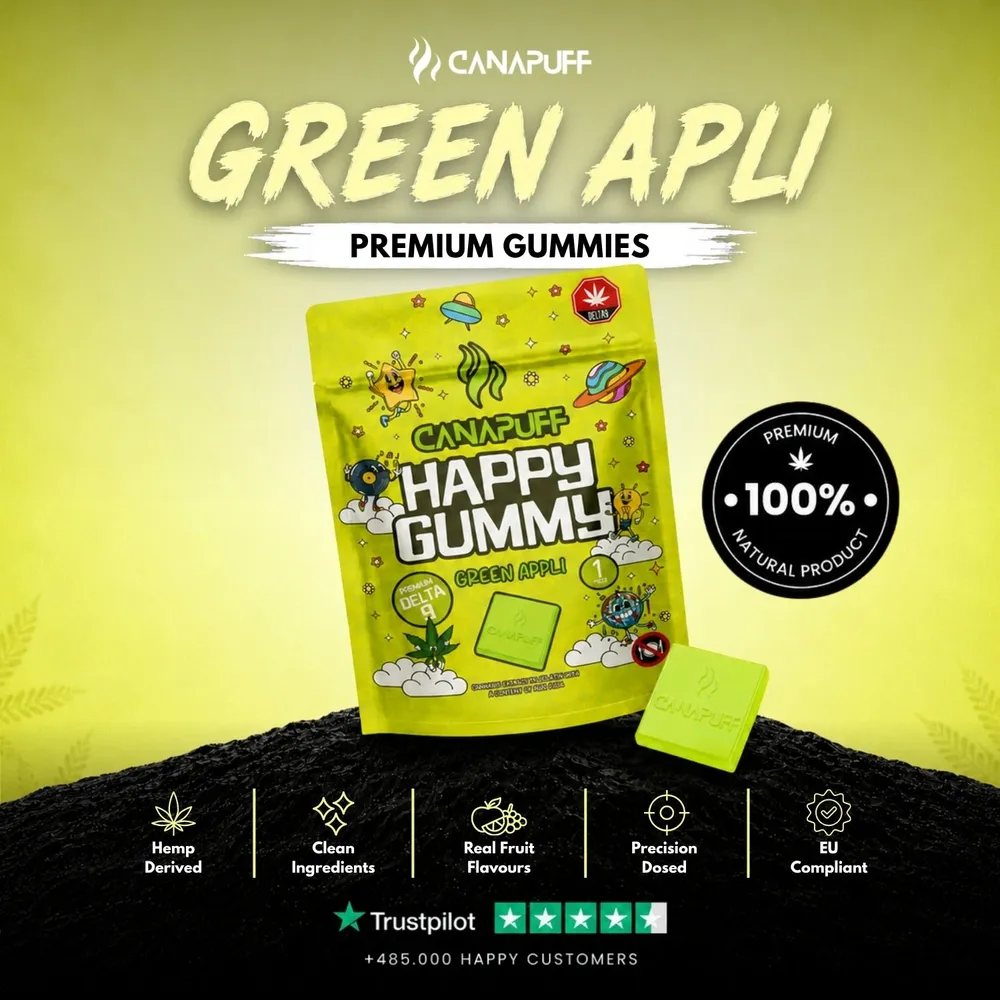 Happy Gummy Green Appli