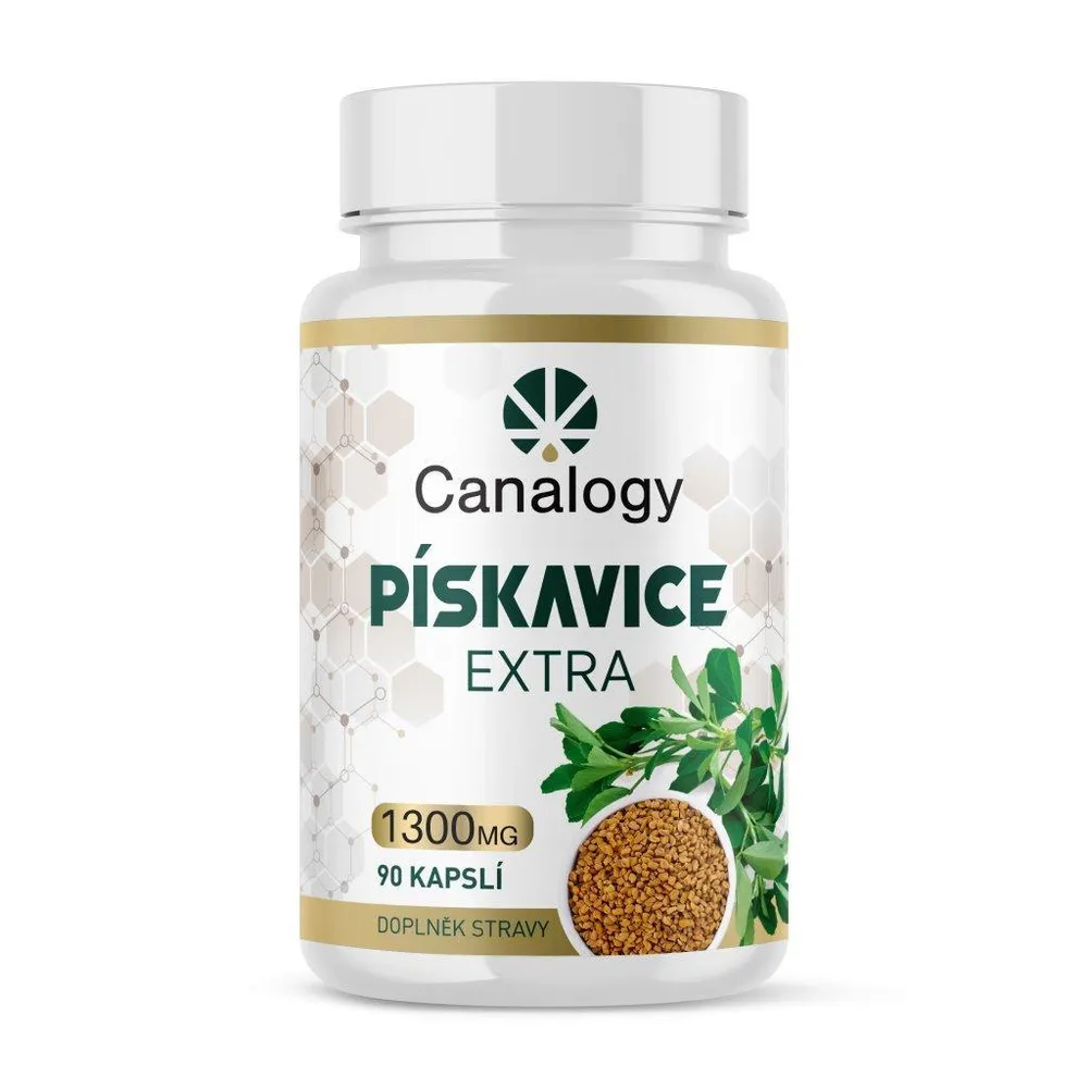 CBD Pískavice řecké seno Extra